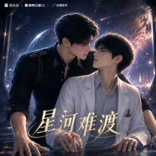 《星河难渡》广播剧封面