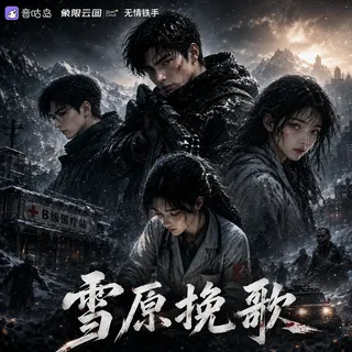 《雪原挽歌》广播剧封面